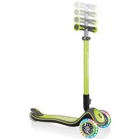 Globber 444-406 Yeşil Elite Katlanan Işıklı Scooter