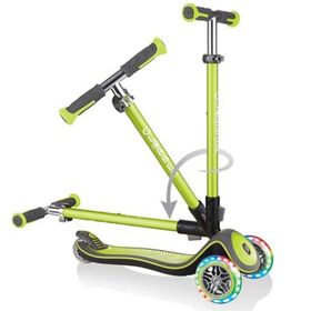 Globber 444-406 Yeşil Elite Katlanan Işıklı Scooter