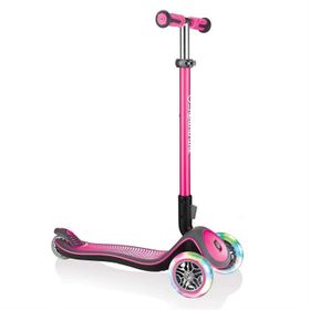 Globber Elite Deluxe Işıklı Pembe Scooter