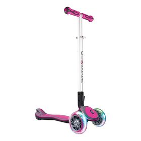 Globber Elite Lights 3 Tekerlekli Pembe Scooter