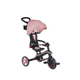 Globber Explorer 4 in1 Pastel Pembe Katlanabilir Çocuk Bisikleti