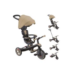 Globber Go Up Baby 360 Koyu Bej Işıklı Scooter
