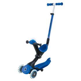 Globber Go Up Deluxe Lacivert Işıklı Scooter