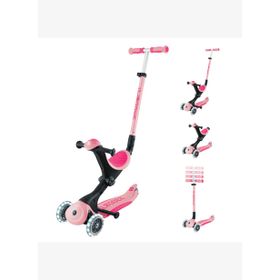 Globber Go Up Deluxe Pastel Pembe Işıklı Scooter