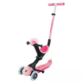 Globber Go Up Deluxe Pastel Pembe Işıklı Scooter