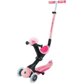 Globber Go Up Deluxe Pastel Pembe Işıklı Scooter