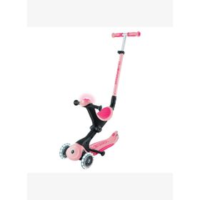 Globber Go Up Deluxe Pastel Pembe Işıklı Scooter