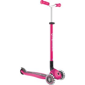 Globber Master Işıklı Fuşya Katlanabilir Scooter
