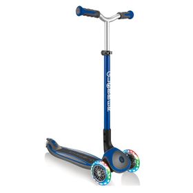 Globber Master Işıklı Katlanan Lacivert Scooter