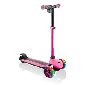 Globber One K E-Motion 4 Işıklı Pembe Elektrikli Scooter