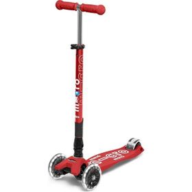 Globber Primo Plus Kırmızı Işıklı Scooter