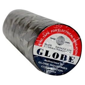 Globe 19 mm Siyah 10'lu Paket Bant