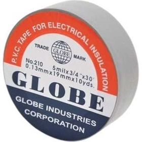 Globe Elektrik Bandı Gri 19 mm 1 Adet İzole Bant