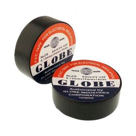 Globe İzole 10 Adet Siyah Elektrik Bantı