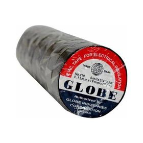 Globe İzole 10 Adet Siyah Elektrik Bantı