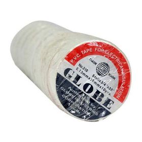 Globe Plastik Izole 10'lu Paket Beyaz Elektrik Bandı