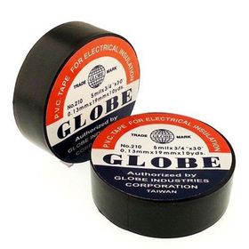 Globe Plastik Izole Elektrik Bandı Siyah 10'lu Paket