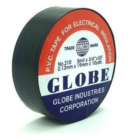 Globe Siyah 3'lü Elektrik Izole Bandı