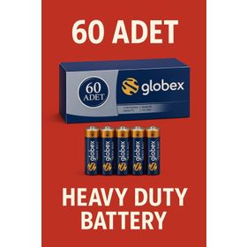 Globex Gx-0104 R03 Aaa İnce Kalem Pil Carbon 60'li Paket