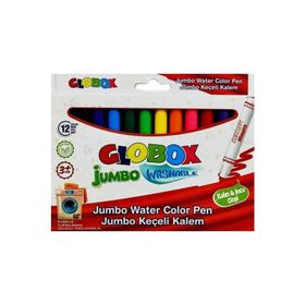 Globox 12 Renk Jumbo Keçeli Kalem Seti
