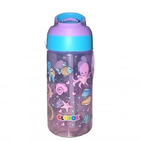 Globox 3114 500 ml Tritan Deniz Hayvanları Desenli Matara