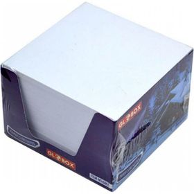 Globox 8x8 cm Beyaz Küp Not Kağıdı