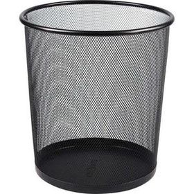 Globox Metal Delikli Siyah 11 lt Çöp Kovası