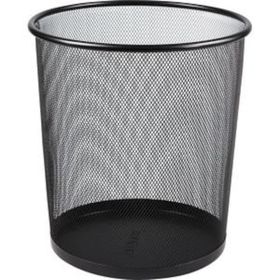 Globox Metal Delikli Siyah 11 lt Çöp Kovası
