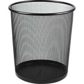 Globox Metal Delikli Siyah 11 lt Çöp Kovası