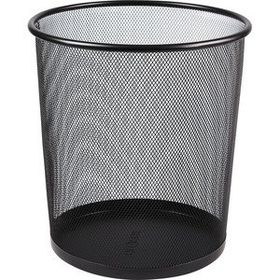Globox Metal Delikli Siyah 11 lt Çöp Kovası
