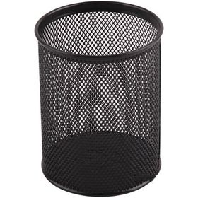 Globox Siyah Metal Oval Kalemlik