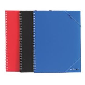 Globox Spiralli 30'lu Karışık Renk Katalog Dosya