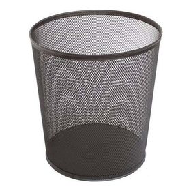 Globox Tam Delikli Siyah Çöp Kovası