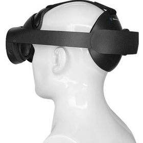 Globular Meta Quest Pro-Yumuşak ve Daha Büyük Alın Pedleri ve Üst Kayış