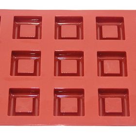 Globy 15'li Silikon Kare Savarin