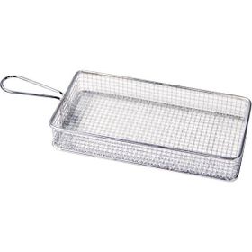 Globy 21.5x10.5 cm Metal Cipslik, Patates Ve Atıştırmalık Sunum Sepeti