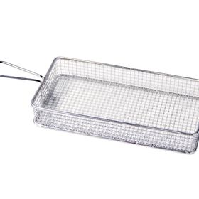 Globy 21.5x10.5 cm Metal Cipslik, Patates Ve Atıştırmalık Sunum Sepeti