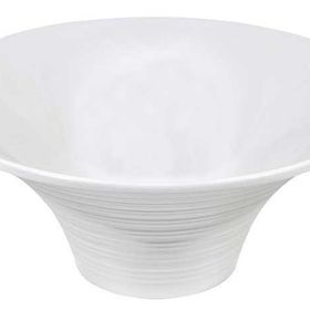 Globy 28x12 cm Beyaz Konik Kase