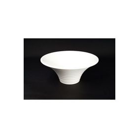 Globy 28x12 cm Beyaz Konik Kase