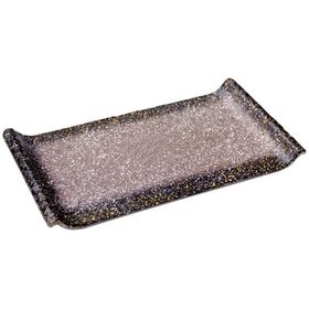 Globy 36.1x20.3x3.8 cm Melamin Açık Büfe Granit Sunum Tabağı
