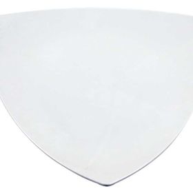 Globy 44 cm Beyaz Üçgen Sunum Tabak