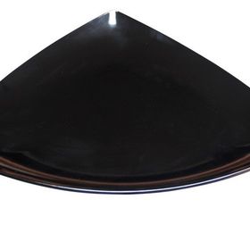Globy 44 cm Beyaz Üçgen Sunum Tabak