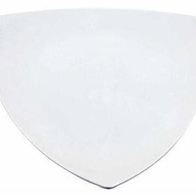 Globy 44 cm Beyaz Üçgen Sunum Tabak