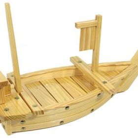 Globy 60x23 cm Gemi Bambu Sushi Tabağı