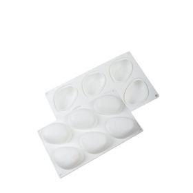 Globy 6'lı Oval Profesyonel Mousse Kek Kalıbı