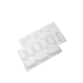 Globy 8'li Oval Profesyonel Mousse Kek Kalıbı