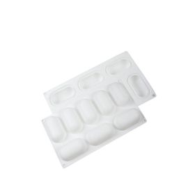 Globy 8'li Oval Profesyonel Mousse Kek Kalıbı