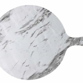 Globy Açık Büfe 53.2x38 cm Melamin Mermer Desen Servis Sunum Tabağı
