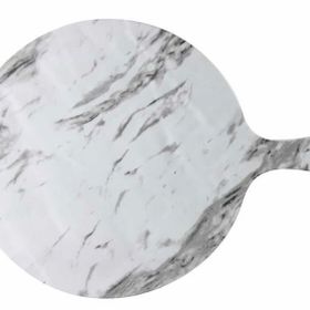 Globy Açık Büfe 53.2x38 cm Melamin Mermer Desen Servis Sunum Tabağı