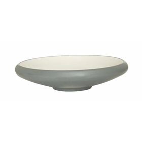 Globy Açık Büfe Gri 24.8x6 cm Yuvarlak Çukur Tabak